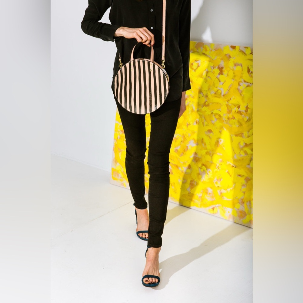 ANN HOWELL BULLARD / ANTHROPOLOGIE Black Keys Circle Bag